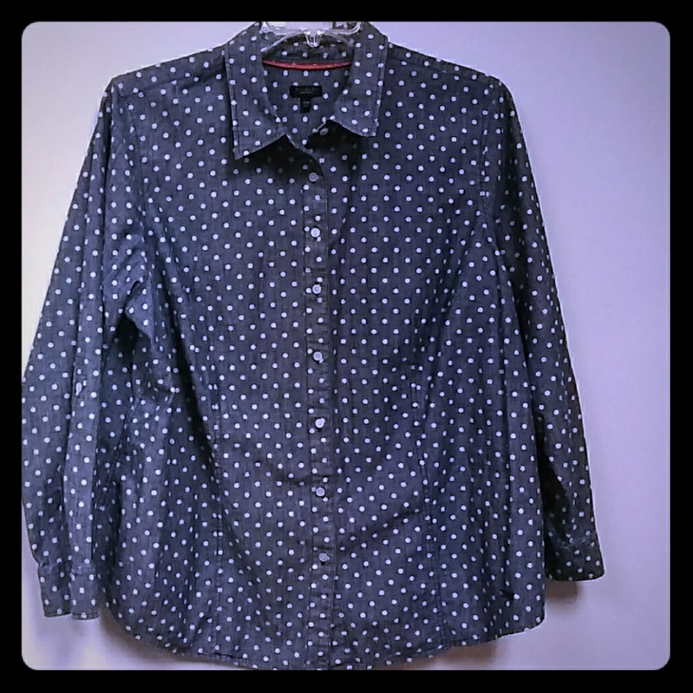 Talbot woman petites top blouse size 22W